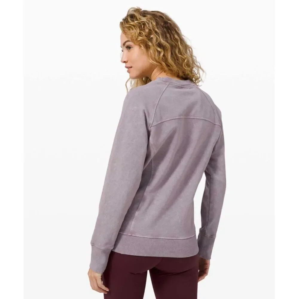 Lululemon Scuba Crew in Washed Lunar Rock